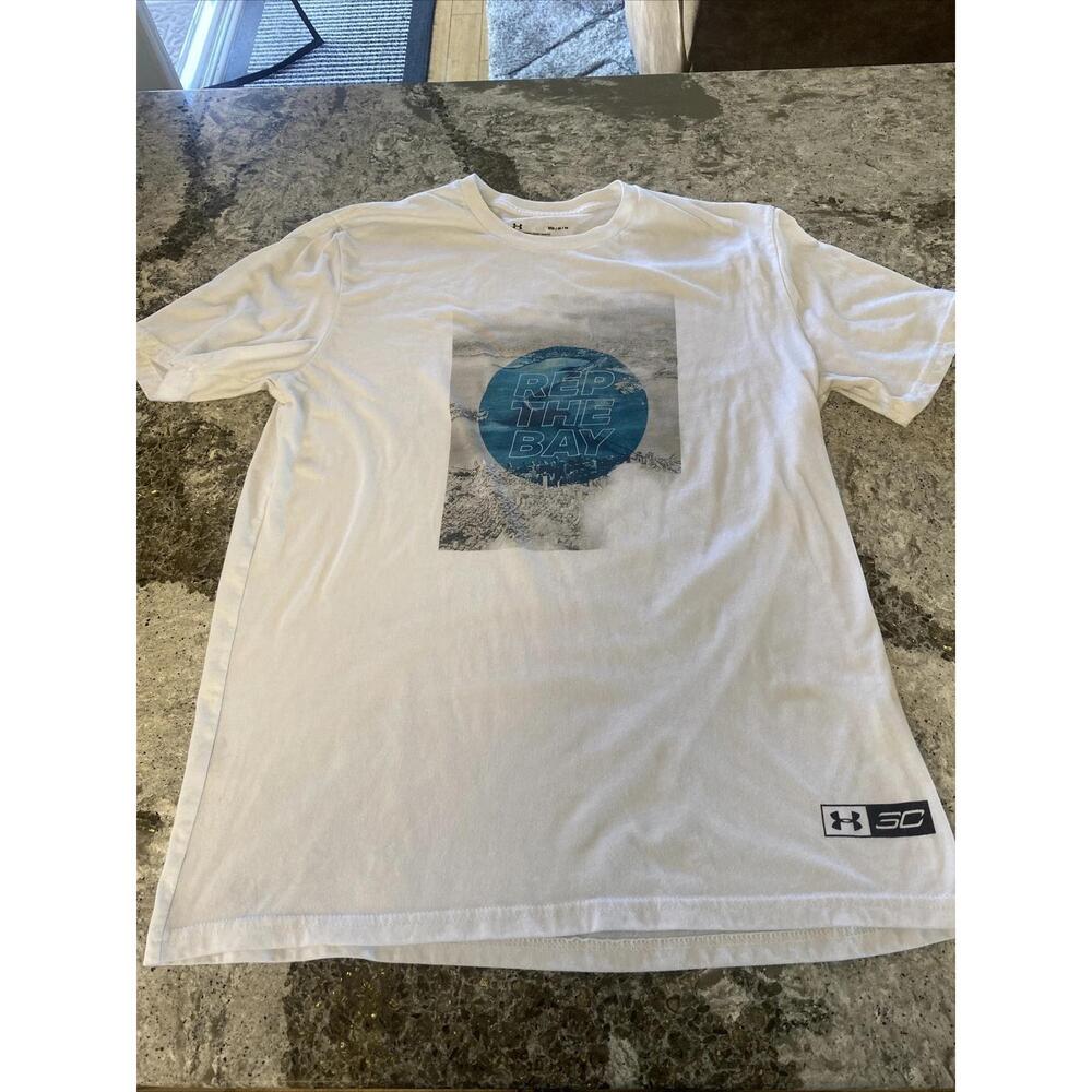 Under Armour Steph Curry Sc Warriors Rep The Bat T Shirt - M